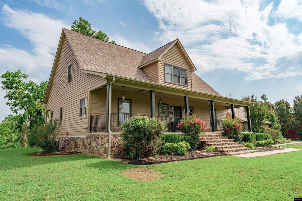 Exterior of a home on Stone Creek Way. 